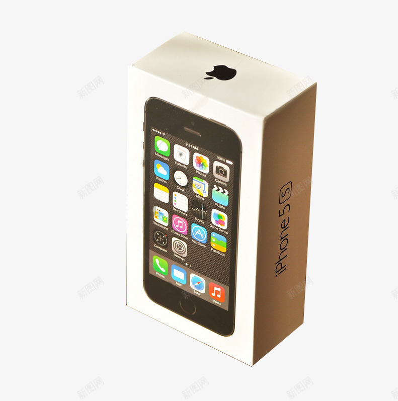苹果5S手机盒png免抠素材_新图网 https://ixintu.com 5S 外包装 实物 时尚 款式 苹果 苹果手机盒 触屏