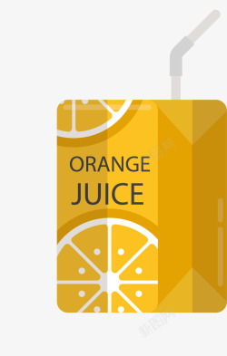 葡萄柚子矢量盒子柚子果汁饮品矢量图高清图片