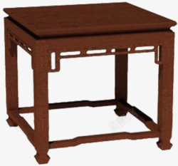 茶凳工艺实木茶馆家具中式凳子高清图片