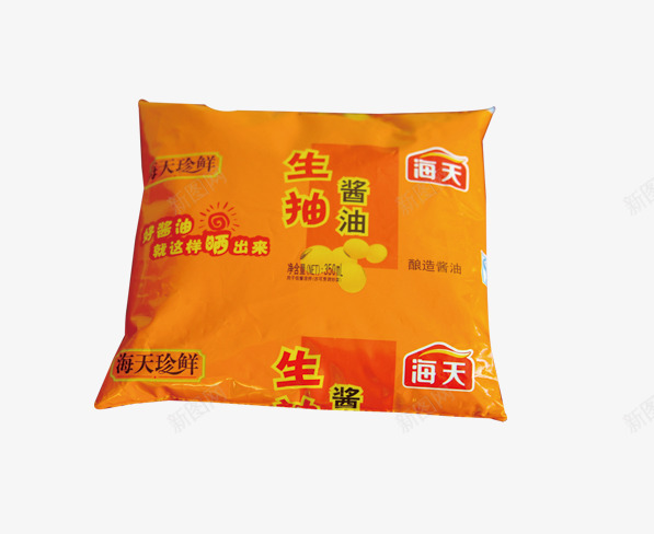 生抽酱油袋装png免抠素材_新图网 https://ixintu.com 包装 生抽 零食 食品 食物