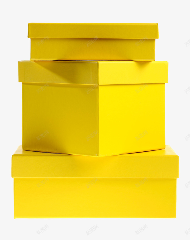 黄色纸盒png免抠素材_新图网 https://ixintu.com 包装箱 堆积的箱子 实物 礼物盒 纸箱 食品包装箱 食品箱 黄色纸盒
