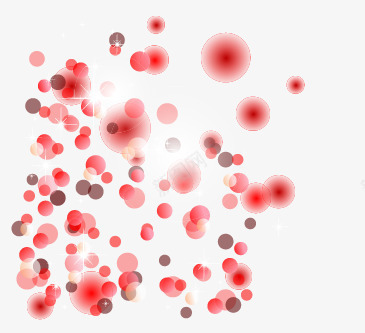红色圆点点缀矢量图eps免抠素材_新图网 https://ixintu.com 圆点 温馨 点缀 红色 矢量图