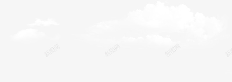 白色背景云朵效果图png免抠素材_新图网 https://ixintu.com 云朵 效果图 白色 背景