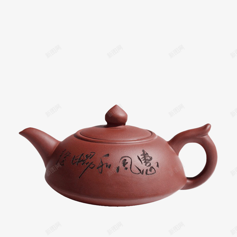 紫砂茶壶png免抠素材_新图网 https://ixintu.com nb 中国传统 中式茶具 产品实物 传统茶具 古典 古典茶壶 瓷壶 紫砂 茶具 茶壶 茶盖
