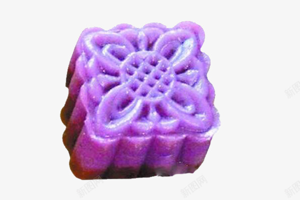 实物紫薯方糕png免抠素材_新图网 https://ixintu.com 中式糕点 实物紫薯糕 广式糕点 方糕 甜点 糕点 美食