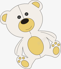 可爱小清新装饰海报装饰小熊玩偶素材