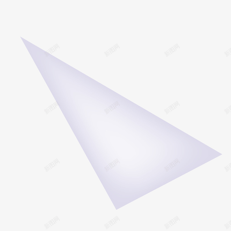白色透明三角形矢量图ai免抠素材_新图网 https://ixintu.com 三角型 三角形 白色 透明 矢量图