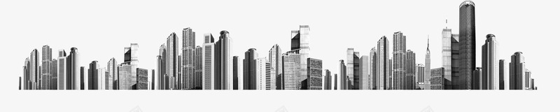 城市建筑png免抠素材_新图网 https://ixintu.com 城市群 房产 高楼