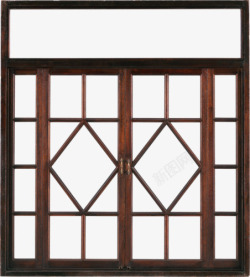 中式窗户素材