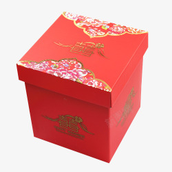零食包装盒吉祥云图案包装盒高清图片