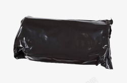 黑色塑料包装袋子素材