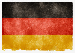 复古做旧德国国旗素材