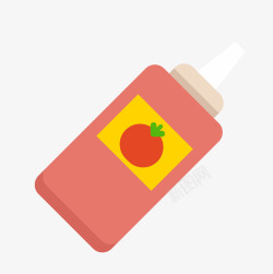 简洁番茄卡通简洁扁平化番茄汁矢量图高清图片