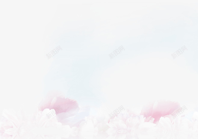 粉白色云朵背景png免抠素材_新图网 https://ixintu.com 云朵 粉白色 背景