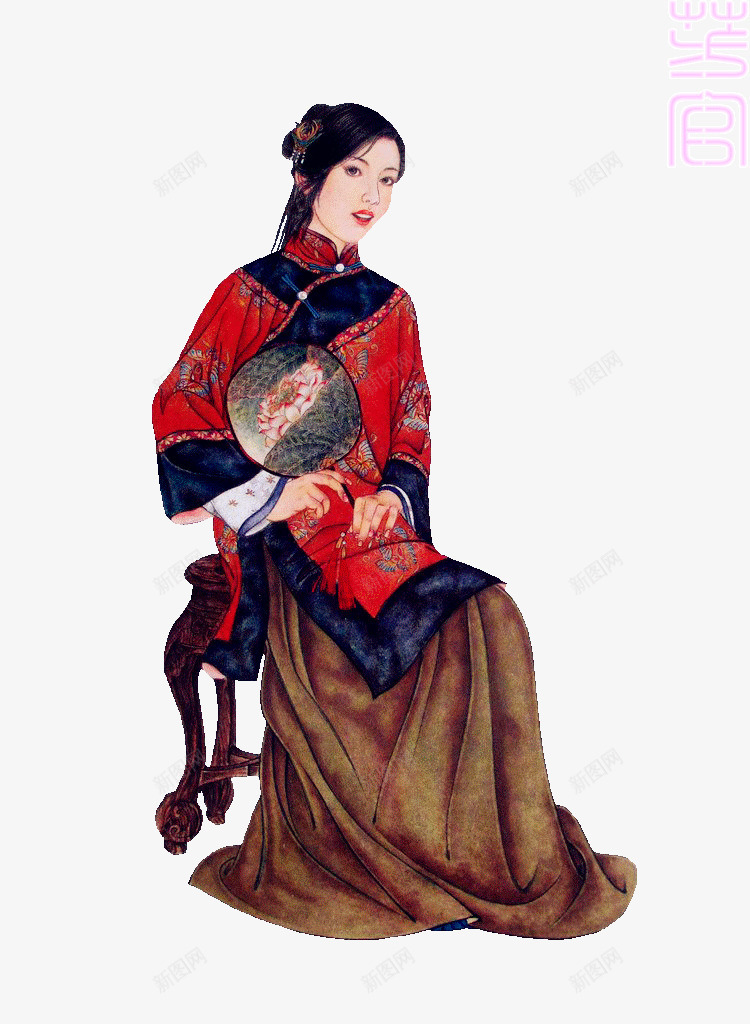 古装美女png免抠素材_新图网 https://ixintu.com 千金 古代美女 古装人物 小姐