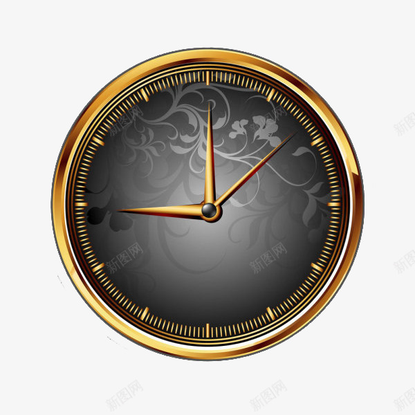 简洁型钟表png免抠素材_新图网 https://ixintu.com 仪表 时钟 计时钟表 钟表