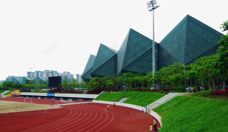 田径跑道塑胶跑道png免抠素材_新图网 https://ixintu.com 实物 平面海报 田径跑道 跑道 运动 配饰