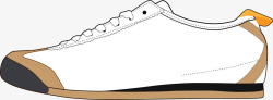 清新运动鞋白色简约鞋子高清图片