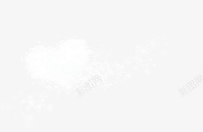 心形白云装饰png免抠素材_新图网 https://ixintu.com 心形 白云 装饰