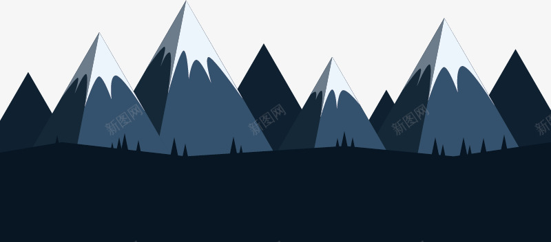 几何山脉矢量图eps免抠素材_新图网 https://ixintu.com 三角形 几何 几何山脉 大山 山 山峰 山脉 直角山 雪山 高山 矢量图