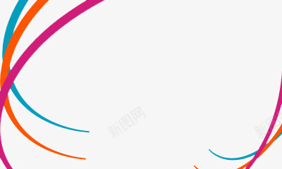 彩色的带子png免抠素材_新图网 https://ixintu.com 丝带 彩带 简洁图案 装饰