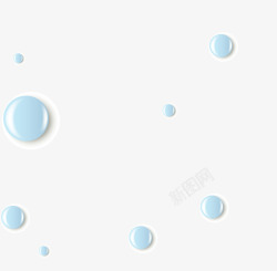 简洁气泡卡通简洁扁平化气泡矢量图高清图片
