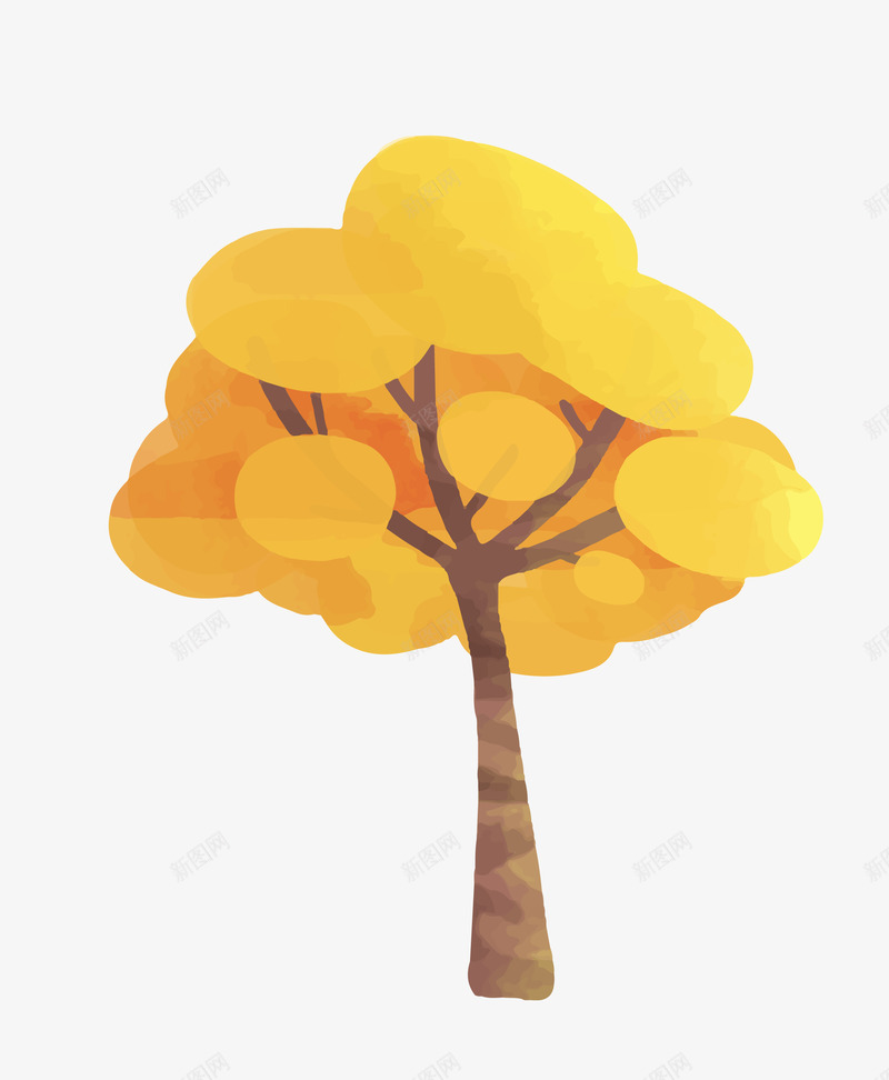 卡通树木矢量图eps免抠素材_新图网 https://ixintu.com 卡通梦幻树木 树 树木 水彩树木 矢量树木 简洁树木 矢量图