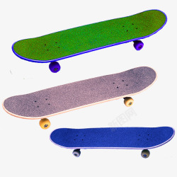 彩色滑板户外运动滑板高清图片