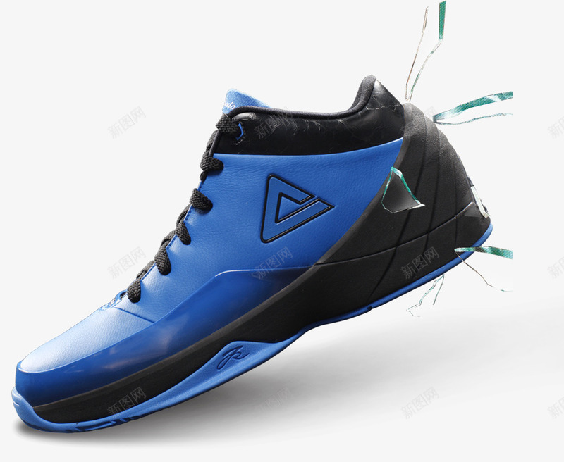 黑蓝色的一只运动鞋psd免抠素材_新图网 https://ixintu.com 一只 日常 蓝色 蓝色运动鞋 运动鞋 黑色