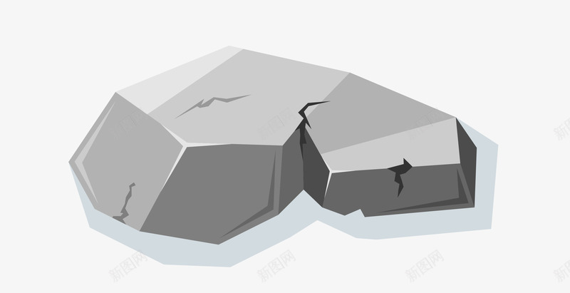 卡通石块矢量图eps免抠素材_新图网 https://ixintu.com 卡通石块 扁平化石块 矢量石块 石块 石块png 简洁石块 矢量图