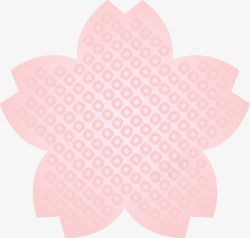 粉色花卉装饰素材