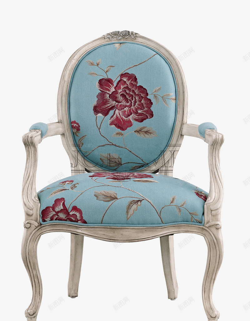 欧美范唯美座椅png免抠素材_新图网 https://ixintu.com 创意 家具 座椅 欧美 花朵