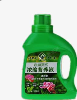 瓶装液体花卉营养液高清图片