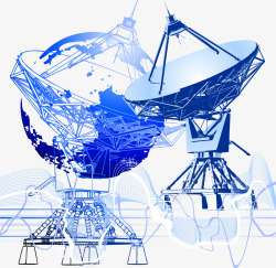 白色信号接收器超炫科技卫星接收器高清图片