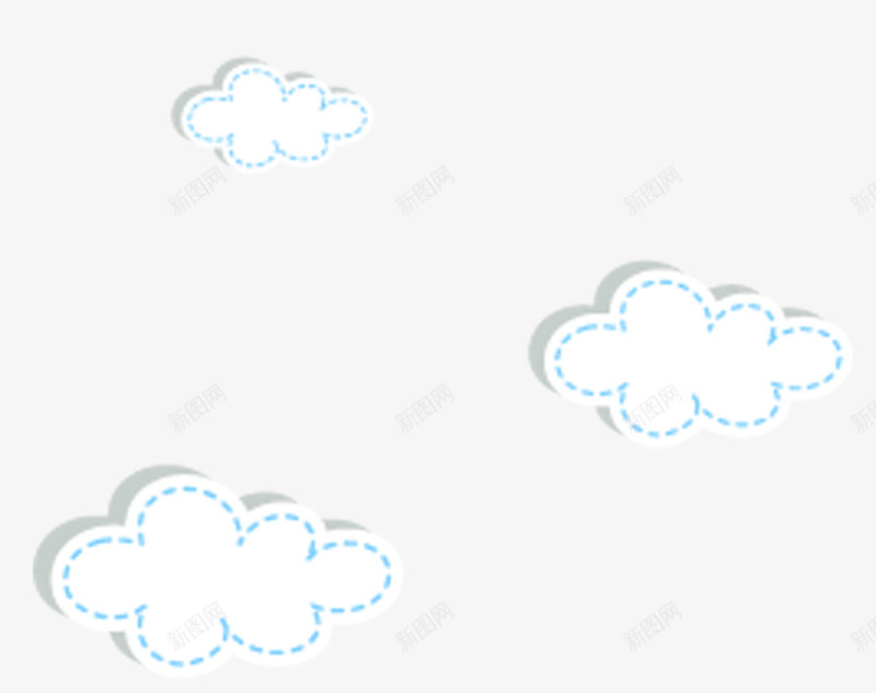 白云立体云朵装饰图案png免抠素材_新图网 https://ixintu.com 免抠PNG 卡通水蒸气 水蒸气 白云 立体云朵 装饰图案