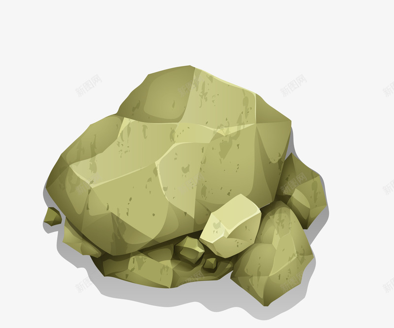石块矢量图eps免抠素材_新图网 https://ixintu.com 卡通石块 扁平化石块 矢量石块 石块 石块png 简洁石块 矢量图