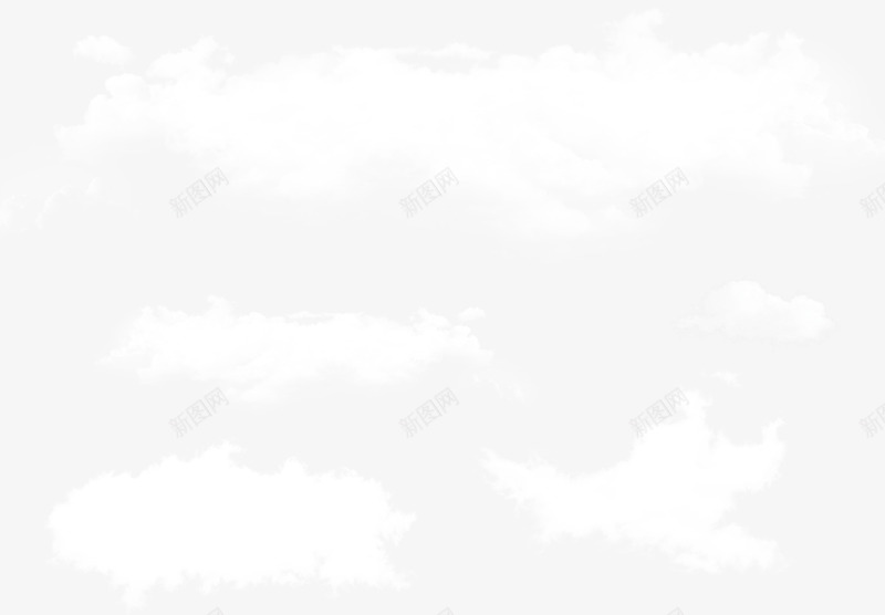 白云云朵png免抠素材_新图网 https://ixintu.com 云朵 天空 漂浮的云 白云 纯净