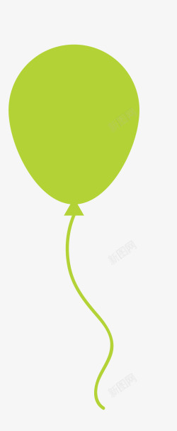 扁平化气球矢量图素材