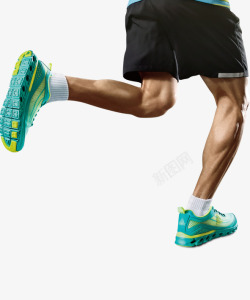 运动腿跑步高清图片
