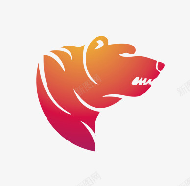 卡通标识矢量图图标图标