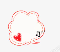 手绘音乐对话框png免抠素材_新图网 https://ixintu.com 云朵 对话框 手绘音乐对话框 漫画风格 简约