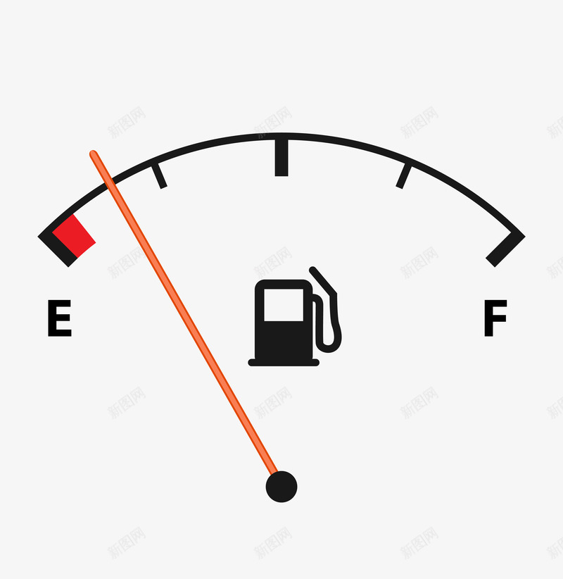 油量显示png免抠素材_新图网 https://ixintu.com 指示 显示 油 简洁 表