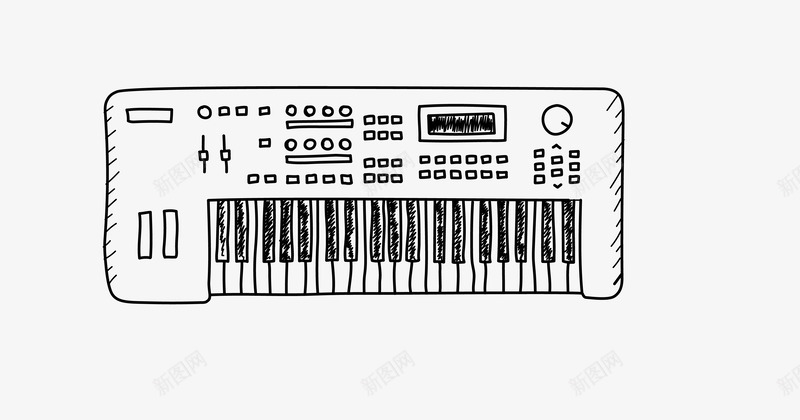 乐器矢量图eps免抠素材_新图网 https://ixintu.com 乐器 乐器png 卡通乐器 矢量乐器 简洁乐器 线稿乐器 矢量图