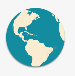 简洁世界地图世界地图矢量图高清图片
