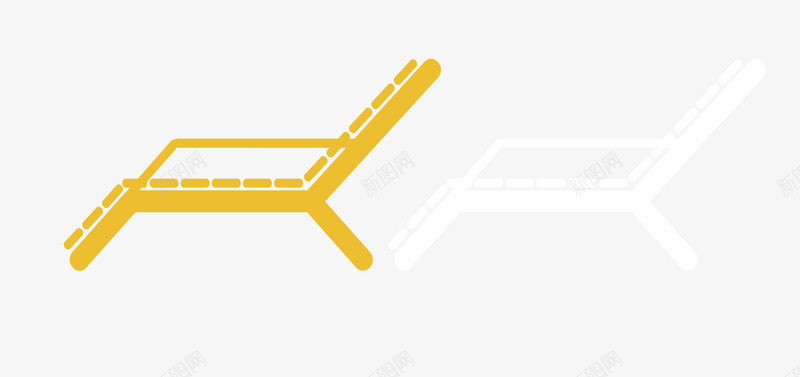 卡通简洁扁平化躺椅矢量图eps免抠素材_新图网 https://ixintu.com 卡通躺椅 扁平化躺椅 矢量躺椅 简洁躺椅 躺椅 躺椅png 矢量图