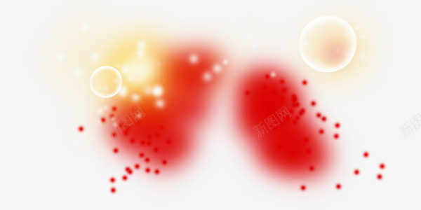 浮标圆点光点红色装饰png免抠素材_新图网 https://ixintu.com 光点 圆点 浮标 红色 装饰