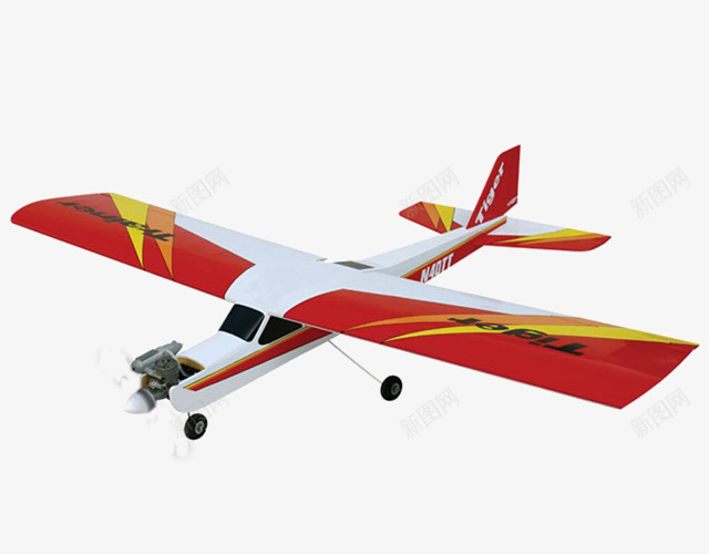 航空模型运动png免抠素材_新图网 https://ixintu.com 固定翼 机身 红色 航模 高压仪