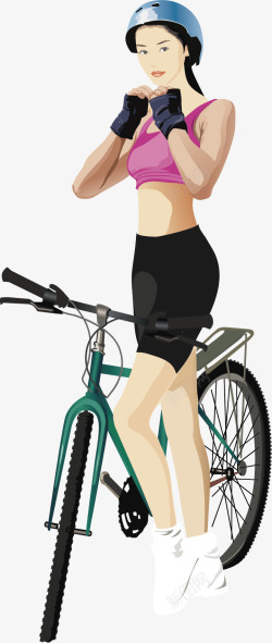 骑自行车的美女骑自行车的美女高清图片