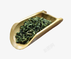 药材美容养生桑叶茶的制作高清图片