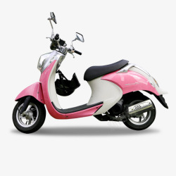 简洁摩托车粉色摩托车高清图片